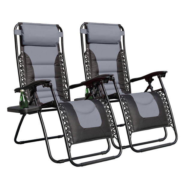 Wade Logan® Reclining Zero Gravity Chair with Cushion & Reviews Wayfair